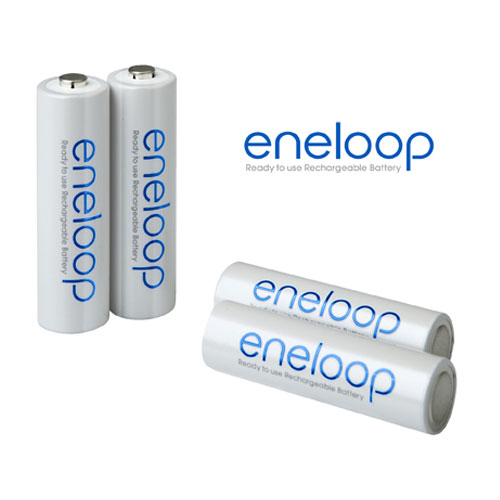 ถ่านชาร์จ Sanyo eneloop 2000mAh ขนาด AA จำนวน 2 ก้อน ราคาถูก
