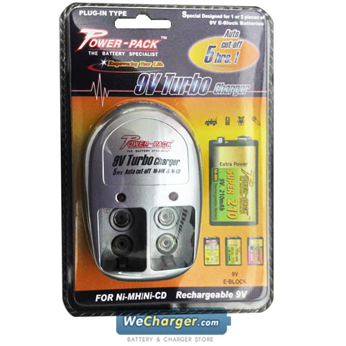 เครื่องชาร์จถ่านขนาด 9V Power-pack