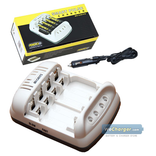 เครื่องชาร์จ Powerex Smart Pulse พร้อมอุปกรณ์