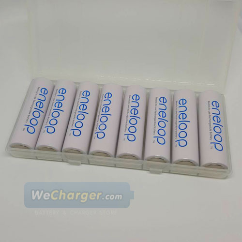 Panasonic eneloop AA pack 8 cells with box